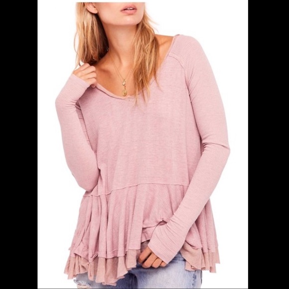 Free People Tops - Free People Tangerine Tee - M